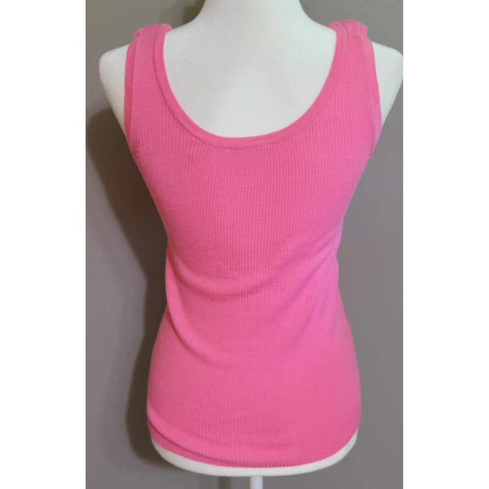 Elie Tahari Soft Merino Wool Ribbed Tank - Picture 2 of 5